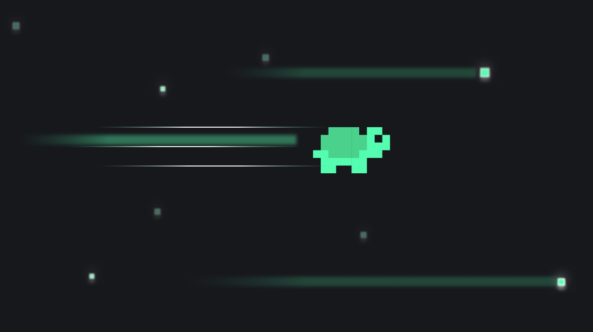 Fast trade in the first block